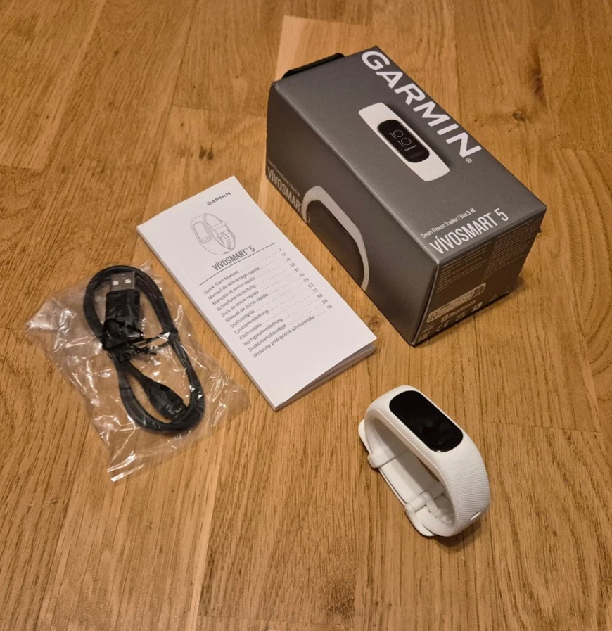 Garmin vívosmart 5 Aktivitätstracker - Weiß - Bild 1 von 1