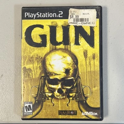Gun (Sony PlayStation 2, 2005) PS2 Game CIB Complete in Box w/ Manual - Image 1 of 3