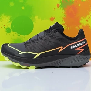 $139 SALMON Thundercross Men’s 12.5 Trail Running Shoes Black 472954 - Picture 1 of 15