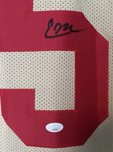CAMISETA RARA DORADA FIRMADA POR ELÍAS MITCHELL AUTOGRAFIADA PERSONALIZADA XL AUTENTICADA JSA - Imagen 1 de 3
