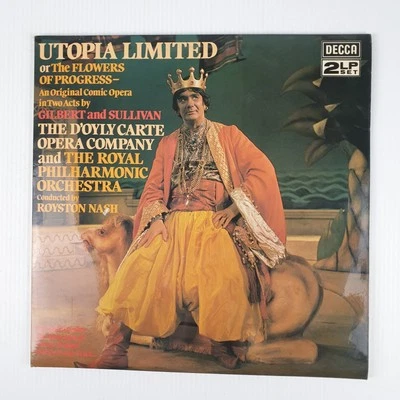 Gilbert & Sullivan - Utopia Limited Or The Flowers Of Progress 33 RPM Double LP - Image 1 of 4