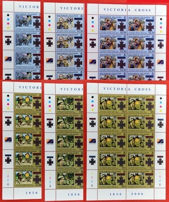 2006 Solomon Islands 1056-1061 MNH Victoria Cross mini-sheets ZAYIX 071922SM01 - Image 1 of 4