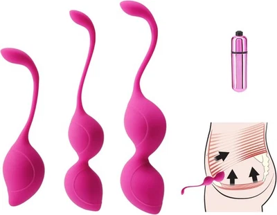 Bolas tensoras Kegel: para apriete vaginal Ben was bolas para mujeres flo pélvico Foto 1 de 4