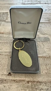 Vintage Christian Dior Schlüsselanhänger goldfarben - Bild 1 von 8
