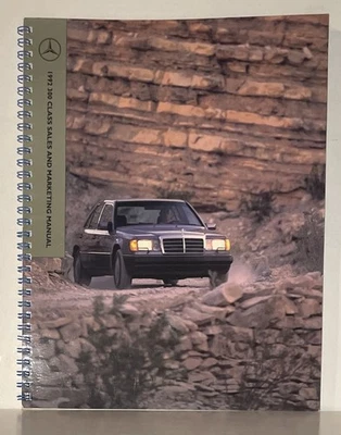 1992 Mercedes-Benz 300-Class Sales & Marketing Manual 33 Pg 8.5x11 Brochure - Image 1 of 4