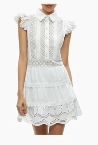 Mini camisero de algodón Alice + Olivia Meeko $395 - Imagen 1 de 12