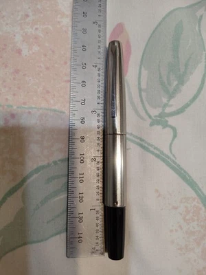 Pluma Estilográfica Pilot Telescópica Oro 14k Plumín Fino Foto 1 de 4