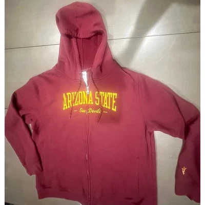 Толстовка с капюшоном на молнии Arizona State Sun Devils (2XL) - Изображение 1 из 4