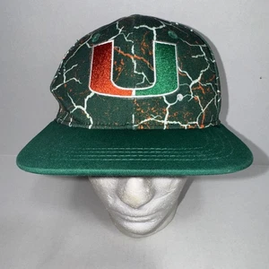 Mütze Kappe University of Miami Hurricanes Dyme Lyfe Druckknopflasche Store bestickt - Bild 1 von 8