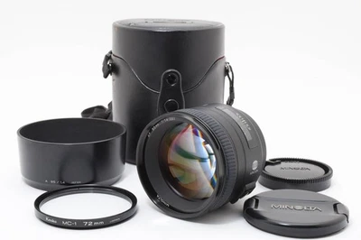 Minolta MINOLTA AF 85mm F1.4 Y3254#732 Foto 1 de 4