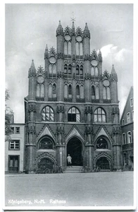 AK KÖNIGSBERG /NEUMARK /CHOJNA Rathaus, Straßenfront 1932 - Bild 1 von 1