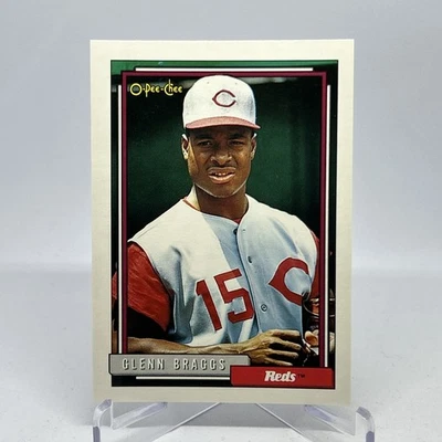 Glenn Braggs 1992 O-Pee-Chee #197 Cincinnati Reds - Image 1 of 4