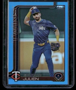 2025 Topps Serie 2 - EDOUARD JULIEN - #503 Lámina Azul/150 - Minnesota Twins - Imagen 1 de 2