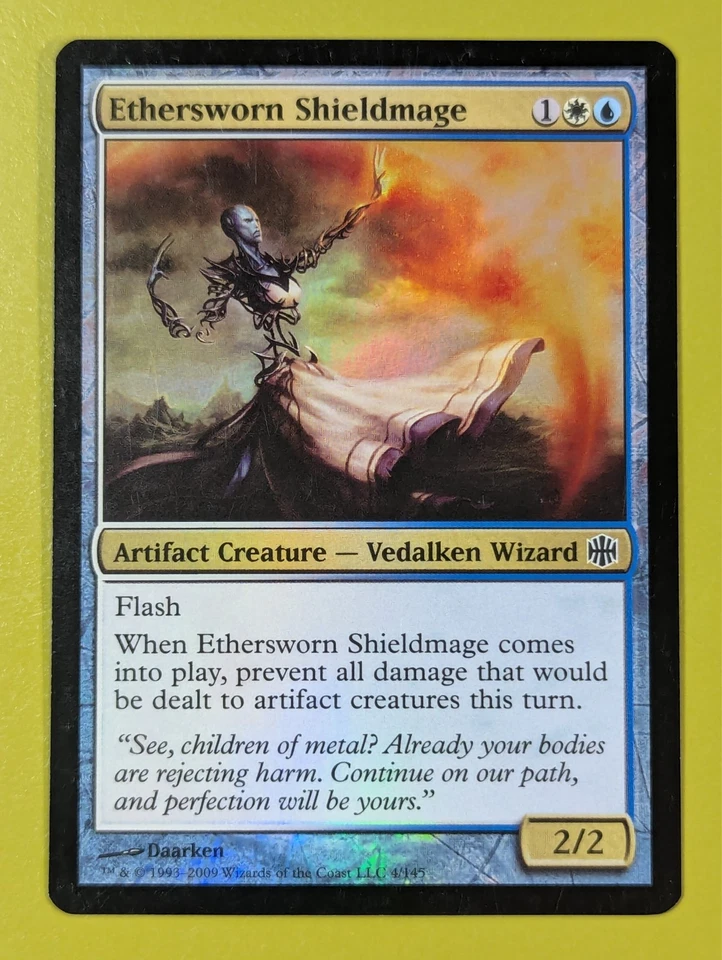 FOIL Ethersworn Shieldmage x1 Alara Reborn 1x Magic the Gathering MTG - Image 1 of 1