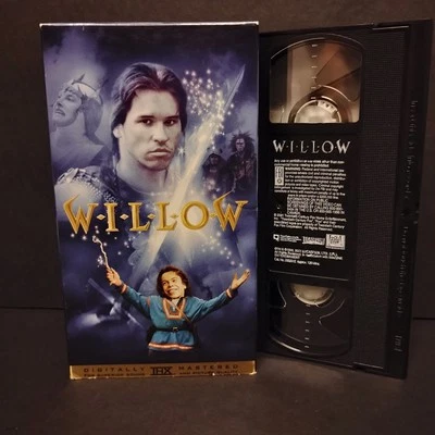 Willow Digitally Remastered - Vintage 2001 VHS VCR Video Tape - Val Kilmer - Image 1 of 3