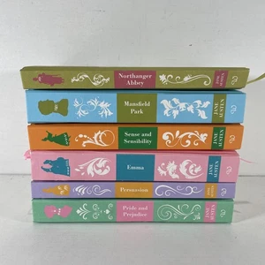 Jane Austen 6 Books Collection Series Classic Novels Stories - Picture 1 of 3