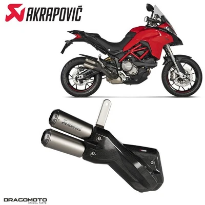 DUCATI MULTISTRADA V2 950 ABS 2022-2024 AKRAPOVIC Titanium S-D9SO18-HIFFT Exhaust - Image 1 of 4