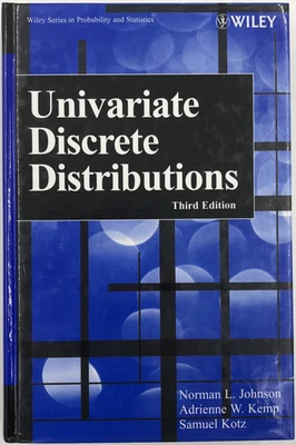 Univariate Discrete Distributions 3rd Edition 2005 1st Ed Wiley HC - Image 1 of 4