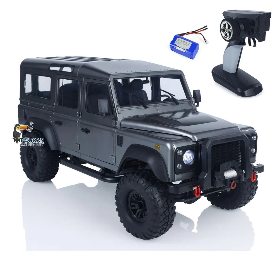 1/8 4x4 RC Crawler Car DoubleE D110 Remote Control Vehicle 2-speed Transmission - Image 1 of 4
