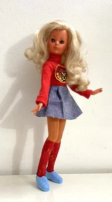 Bambola Vintage Italocremona Corinne occhi Color Nocciola  - Immagine 1 di 4