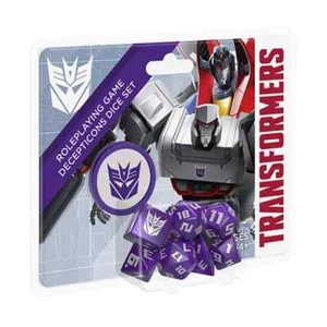 Transformers Roleplaying Game RPG Decepticons Premium Dice Set RGS02634 - Picture 1 of 1