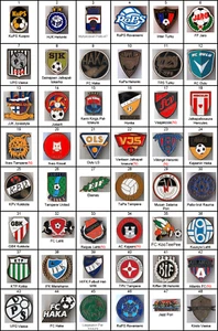soccer football pin / badge Finland part 1 - Picture 1 of 1
