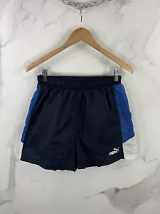 Pantalones cortos vintage Puma con logotipo bordado talla M - Imagen 1 de 13