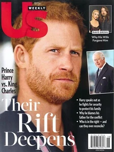 US WEEKLY MAGAZINE - MAY 5, 2025 - PRINCE HARRY vs. KING CHARLES - Picture 1 of 1