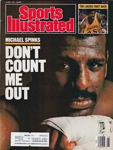 6-20-88 Sports Illustrated Michael Spinks en cubierta boxeo - Imagen 1 de 1