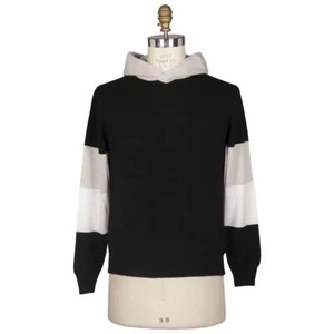 NUEVO KITON MULTICOLOR CACHEMIR SUDADERA CON CAPUCHA SUÉTER EE. UU. 40 - UE 50 MUL - Imagen 1 de 3