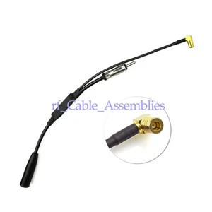 DAB + Antenna Aerial Converter Splitter Adapter Cable SMB RA Car Radio Active - Picture 1 of 10