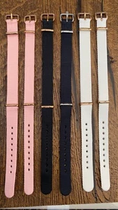 DANIEL WELLINGTON 100% GENUINE WATCH STRAP CANVAS BLACK, WHITE, PINK 12MM & 14MM - Picture 1 of 5