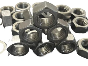 100x M20x2.5 20mm Grade 8 Self Colour Full Nuts DIN 934 - Picture 1 of 4