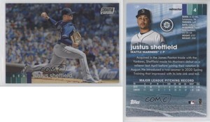 2020 Topps Stadium Club Chrome Refractor Justus Sheffield #4