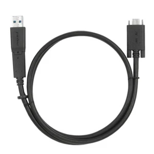 Targus 1M USB-C Male to USB-C Male 10 Gbps Screw-In Cable with USB-A Tether - AC - Picture 1 of 2
