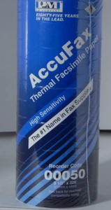 Thermo Faksimilepapier Accufax #00050 hochempfindlich - Bild 1 von 6
