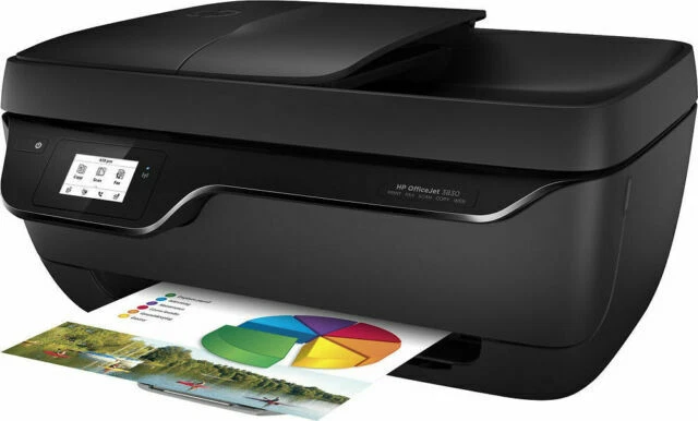 HP Officejet 3831 Wireless All in One Printer - Black - NEW - Image 1 of 1