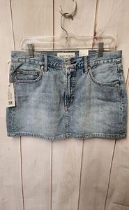 Neu mit Etikett Denim Forum Damengröße 31 (11-12) blauer Rock 90er Jahre Ricci mittelhoher Bund Micro - Bild 1 von 3