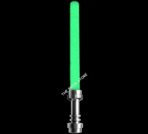 1 X OFFICIAL LEGO - LIGHTSABERS - METALLIC HILT / GLOW IN THE DARK  - FAST - NEW - Picture 1 of 1