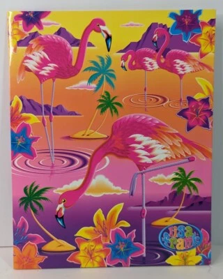 Carpeta y carpetas LISA FRANK Trapper Keeper ELECCIÓN 2 bolsillos 3 agujeros Stuart Hall Foto 1 de 2