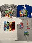 New 4 Pack Boys Kids Size 7 Marvel Avengers T-Shirt A49