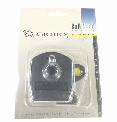 Giottos MH-100 Quick Release Plate Ball Head System for MH2000 MH1000 MH1001 - Image 1 of 3