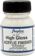 Angelus 610 High Gloss Acrylic Finisher, Clear 1oz (Pack of 3)