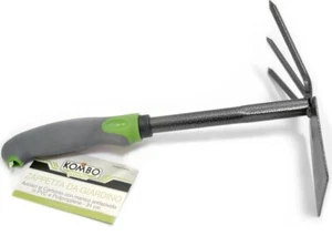 Kombo Zappetta da Giardino, Doppio Uso, 31 cm, Manico Antiscivolo in PVC - Foto 1 di 2