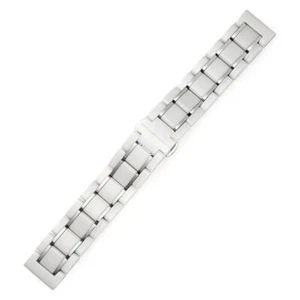 Ceramic 14-24mm Polished Watch Band Quick Release Premium Stainless Steel Strap - Picture 1 of 25