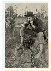 1961 HISTORICAL IMPRESSIONS POSTCARD~ CIVIL WAR~ CONFEDERATE #3 C.S.A. - Picture 1 of 2
