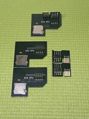 SD2SP2 Pro For Nintendo Gamecube Serial Port 2 Cover Swiss Micro SD Card Adapter - Image 1 of 4