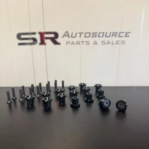 Kit de Vestido Cubierta Balancín SR Autosource Negro/Negro para SR20DET VVT S14 S15 - Imagen 1 de 1