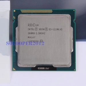 Free shipping Intel Xeon E3-1220L V2 CPU 2.3GHz LGA 1155/H2 (SR0R6) Processor - Picture 1 of 1