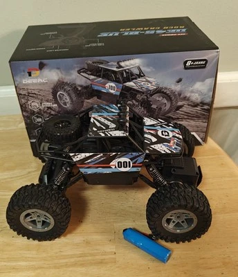DEERC DE45 1:14 RC Car Monster Truck Toy Rock Crawler 4WD Off Road LED(CAR ONLY) - Image 1 of 4